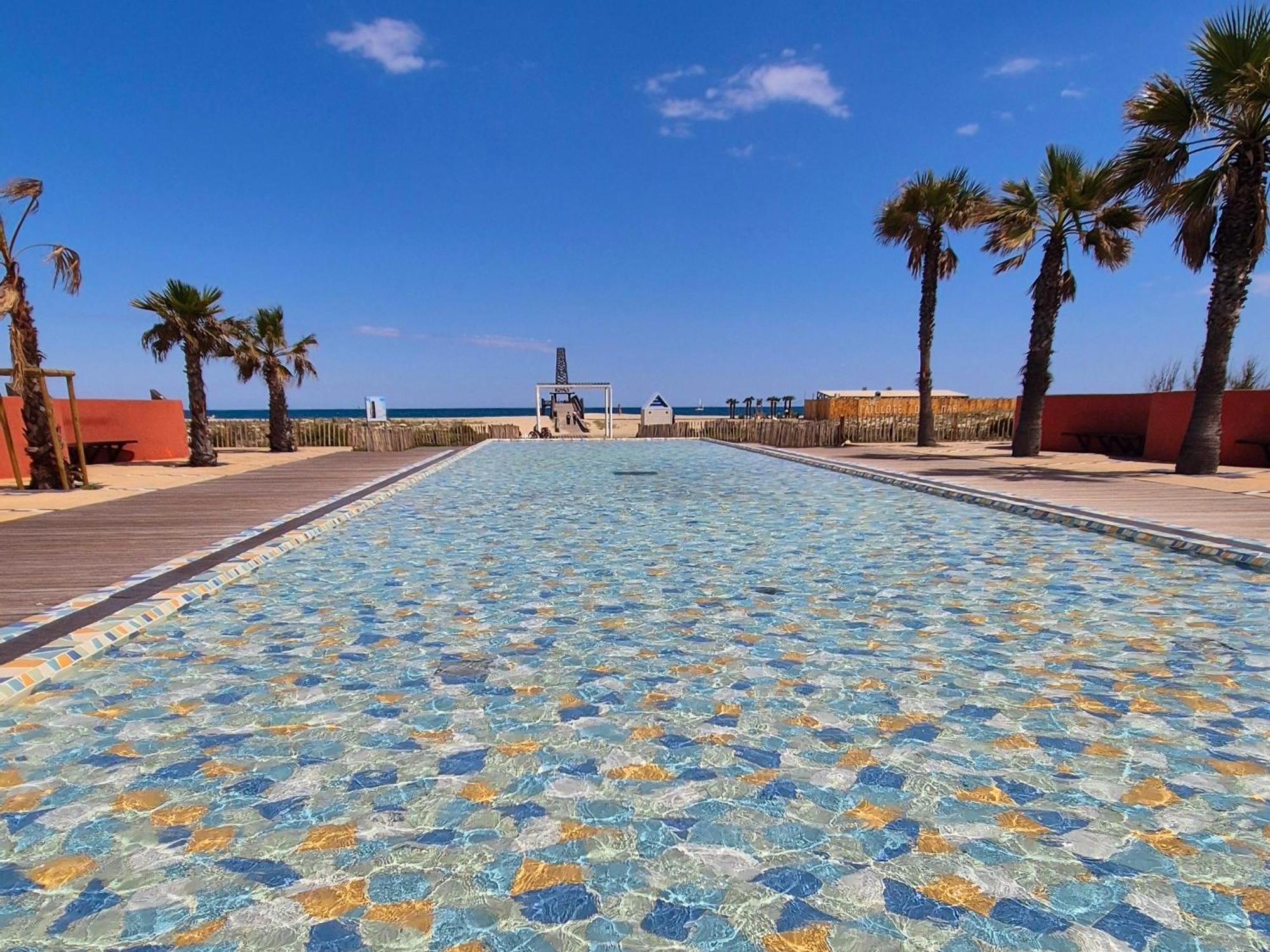 Le Carlton - Superbe Appartement - Accès direct plage - Terrasse Vue mer Leucate Extérieur photo
